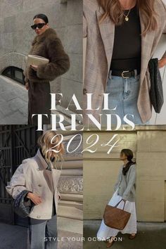 Fall Jackets Outfit, Classy Fall Outfits, Fall Trends Outfits, Fall Fashion Trends Women, Fashion Fail, Winter Trends, Trendy Fall, Hottest Fashion Trends