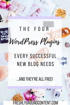 the four wordpress plugins every successful new blog needs and they're all free