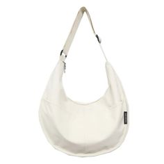 With their distinctive slouchy posture and crescent shape, these bags offer ample space without compromising on aesthetics. The soft, flexible materials allow for a natural drape against your body, making them the perfect accessory for the on-the-go fashionista. Features and Benefits: High-quality nylon material Zipper closure Open exterior pocket Available in multiple colors Size Details Bag Size: Length 49 cm Height 40 cm Width 14cm (1-2cm errors) Y2k Bags, Bags For School, Goth Outfit, Dumpling Bag, Hobo Crossbody Bag, Hobo Style, Crossbody Bags For Women, Hobo Bags, Japan Style