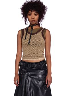 base|multi Edgy Sheer Mesh Tops, Trendy Fishnet Mesh Tops, Spring Mesh Tank Top For Night Out, Edgy Fishnet Summer Tops, Trendy Stretch Sleeveless Mesh Top, Edgy Sheer Stretch Mesh Top, Edgy Stretch Sheer Mesh Top, Trendy Sleeveless Stretch Mesh Top, Sheer Stretch Mesh Top In Edgy Style