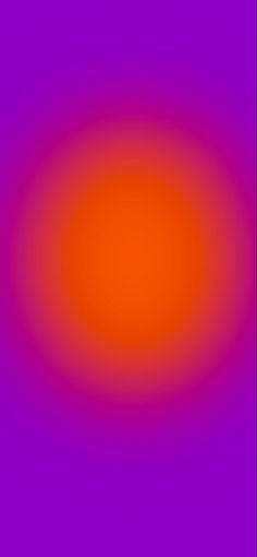 an orange and red circle on a purple background