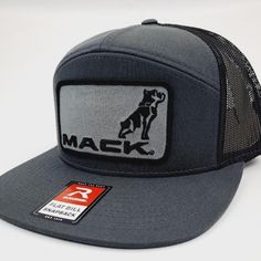 Brand New And Never Worn. Hat Cap Flat Bill Trucker Mack Trucks Embroidered Patch Black Mesh Snapback Brand New Heat Pressed Applique Patch Quality Handcrafted With Pride In The Usa With Care. We Strive To Bring You The Highest Quality Products Around! Ships In A Box. Gray 5-panel Hat, One Size Fits Most, Gray Trucker Hat One Size, Gray Casual Trucker Hat With Logo Patch, Gray Trucker Hat With Short Brim For Outdoor, Casual Gray 5-panel Hat, Gray 5-panel Hat For Streetwear, Casual Work Wear, Mack Trucks, Strapback Hats