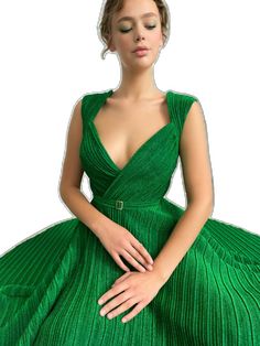 Green Midi Dress With Pleated Bodice For Evening, Green Pleated Party Dress, Green Pleated Bodice Dress For Evening, Green Pleated Dress With Pleated Bodice For Evening, Green Pleated Mini Dress For Evening, Green Pleated Dress For Evening, Green Pleated Cocktail Mini Dress, Elegant Green Pleated Mini Dress, Green Pleated Mini Dress For Cocktail