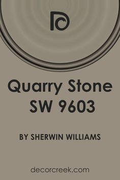 Quarry Stone SW 9603 Paint Color by Sherwin Williams Sw Cavern Clay Bedroom, Cavern Clay Kitchen, Warm Stone Paint Color, Sw Slate Tile Coordinating Colors, Carriage Stone Sherwin Williams, Country Tweed Sherwin Williams, Stone Hearth Sherwin Williams, Sw Warm Stone, Ancient Marble Sherwin Williams