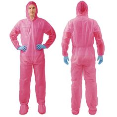 PRICES MAY VARY. 【EXCELLENT QUALITY】VVICOGARD COV003 disposable coverall is made of high quality polypropylene, are lighter and cooler than many other styles while still offering Professional protection. 【PROTECTIVE OVERALL SUIT】Front zipper closure, easier donning and doffing, Elastic cuffs,waist,ankles add the secure seal protection you need ensure a snug fit. Attached hood with elastic around face opening, designed to cover neck and chin and fit around face mask, keep tight seal from pesticid Hazmat Suits, Hazmat Suit, Garment Cover, Protective Clothing, Pesticides, Personal Protective Equipment, High Level, Easy Wear, Front Zipper