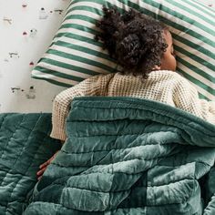 A bedding pattern that's graphic, versatile and grows with your child? Check, check, check. Our timeless, heirloom-quality Checkerboard Pine Green Quilt reimagines the classic checkerboard motif in luxuriously soft organic cotton velvet. Hand-pieced and hand-stitched by artisans in India, it's designed to last, and the deep green quilt layers well with our Comfy Tee heathered jersey sheets and duvet covers.   • Shell: 100% organic cotton velvet, grown without chemicals or pesticides  • Fill: 100 Light Green Boys Room, Olive Green Boys Room, Kids Bedding Ideas, Highland Nursery, Toddler Boy Bedding, Checkered Quilt, Boy Room Bedding, Scandinavian Quilts, Green Boys Room