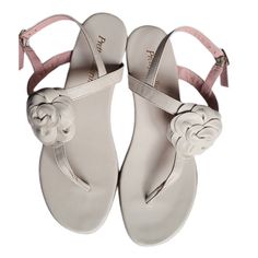 Sandal Judy With Ankle Strap And Toe Post In Soft Off White Leather With Handmade Rosette Detail, Rubber Sole And Leather Insole. Leather Rubber Sole Off White Made In Spain Size 38 No Box No Noticeable Flaws Feminine Flat Leather Sandals, Feminine Ankle Strap Leather Sandals, Feminine Leather Sandals With Removable Insole, Feminine Leather Sandals With Heel Strap, Pretty Ballerinas Shoes, Ballerinas Shoes, Pretty Ballerinas, Ballerina Shoes, Ballerinas