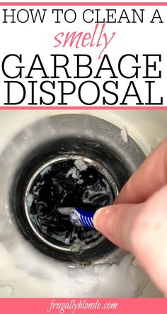 how to clean a smelly garbage disposal with this easy and simple trick it's easier than cleaning the trash