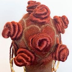 Love Is In The Hair, Lizzie Hearts, Piskel Art, Bantu Knots, Colored Hair, Black Culture, Afro Hairstyles