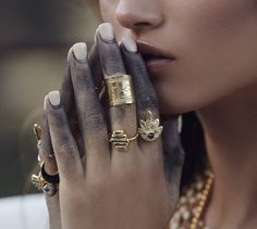 Gold Brass Fusion Rings, Unique Hand Forged Gold Stackable Rings, Handmade Bohemian Yellow Gold Midi Rings, Mini Ring, White Gold Bridal Set, Gold Rings Stackable, Ringe Gold, Festival Jewelry, Garnet Stone