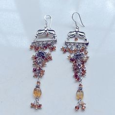 Sterling Silver And Citrine Chandelier Earrings Earrings Color, Chandelier Earrings, Citrine, Jewelry Earrings, Fast Delivery, Womens Sizes, Women Jewelry, Sterling Silver, Silver