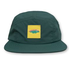 View Full Hat Collection - https://www.etsy.com/shop/Wookles?section_id=16377675 Nylon Five Panel Hat with Antelope Patch Unstructured Fit Low Profile Height Adjustable Nylon Strap Closure Curvable Brim Limited Edition of 33 Adjustable Nylon Hat For Streetwear, Adjustable Nylon 5-panel Hat, Green Snapback Hat With Logo Patch For Outdoor, Green Flat Brim Snapback Hat For Camping, Green Snapback Hat For Travel, Retro Green Snapback Hat For Outdoor, Green Adjustable Outdoor Hat, Green Casual Hat For Camping, Green Nylon Summer Hats