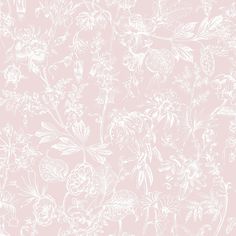 View Graham & Brown Wallpaper Stroma Carnation Removable Wallpaper Interior Wallpaper Texture Seamless, Fawn Wallpaper, Pink And Purple Room, Carnation Pattern, Blush Pink Wallpaper, Girl Nursery Wallpaper, Dandelion Wallpaper, Wallpaper Display, Wallpaper Theme