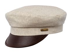 - Cap style: Fiddler / Jewish
- Details: short leather visor, no lining
- Sweatband: cotton
- Fabric: linen Classic Linen Hat With Curved Brim, Cotton Flat Cap For Summer, Summer Linen Hat With Short Brim, Summer Linen Hat With Curved Brim, Classic Adjustable Linen Hat, Casual Beige Linen Hat, Casual Linen Spring Hat, Linen Flat Cap For Summer, Adjustable Casual Linen Hats