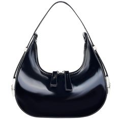 PRICES MAY VARY. HIGH-QUALITY PURSE: Made of durable glossy leather fabric and polyester lined, this trendy crescent-shaped shoulder bag offers a comfortable hand feel. The high-quality hardware adds elegance and durability. Its bright colors are easy to clean, making it a favorite among many girls. MINI PURSE: With dimensions of 8.7" x 2.4" x 4.3" (L x W x H), this Y2K Hobo tote bag provides plenty of room for your cell phone, sunglasses, carry-on bag, lipstick, and other small everyday items. Fall Closet Essentials, Hobo Tote Bag, Fall Closet, Cute Purse, Hobo Purse, Clutch Purse Evening, Closet Essentials, Small Clutch, Underarm Bag