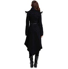 Stay cozy and stylish with this unique gothic-style long jacket for women featuring a black skeleton print. made of cotton95% spandex5% for comfort and durability. shop now and upgrade your wardrobe! Gothic Style Hooded Outerwear, Fitted Gothic Hooded Outerwear, Gothic Long Sleeve Outerwear For Alternative Fashion, Fitted Cotton Punk Outerwear, Fitted Gothic Long Sleeve Outerwear, Black Cotton Outerwear For Alternative Fashion, Fitted Hooded Halloween Outerwear, Fitted Gothic Halloween Outerwear, Gothic Cotton Outerwear