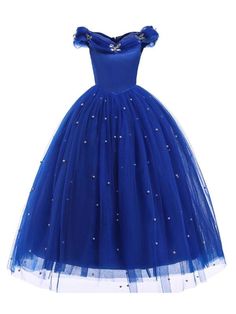 Princess Blue Dress With Sweetheart Neckline, Fitted Princess Dress With Sweetheart Neckline For Prom, Blue Princess Dress With Fitted Bodice, Princess Style Fitted Blue Ball Gown, Blue Princess-style Fitted Ball Gown, Embellished Princess Dress For Prom Pageant, Embellished Princess Dress For Prom Season Pageants, Embellished Princess Dress For Prom Season Pageant, Blue Princess Ball Gown With Sweetheart Neckline