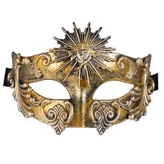 a masquerade mask with an ornate design