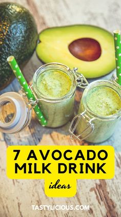 What mixes well with avocado | avocado juice ideas | drinks to make with avocado | things to mix with avocado | juicing recipes | juice recipes | healthy juicer recipes | juicer recipes beginners | juicing recipes for beginners Avocado Drink Recipes, Avocado Things, Avocado Drink, Avocado Milk, Juicing Recipes For Beginners, Avocado Milkshake, Recipes Beginners, Juice Ideas