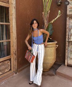 Italian Summer Outfits, Italy Outfits, City Outfits, Boho Chic Outfits, Chic Dresses, Stockholm Fashion, Outfits Women, Spring Summer Outfits, Summer Outfits Women