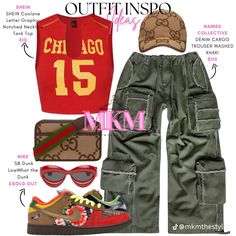 Tomboy Chic Outfits, Chic Outfits Summer, Outfit Tutorial, Cute Streetwear, Tomboy Chic, Cute Birthday Outfits