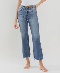 Vervet comfort stretch, high rise non distressed crop wide leg denim. 10.5” rise, 28” inseam Everyday Dark Wash Flare Jeans With Frayed Hem, Everyday Dark Wash Mid-rise Flare Jeans, Mid-rise Flare Jeans With Frayed Hem, Cropped Denim Blue Flare Jeans With Frayed Hem, High Rise Cropped Jeans In Medium Wash, Everyday High Waist Cropped Jeans With Frayed Hem, Everyday Dark Wash Mid-rise Cropped Jeans, Everyday Medium Wash Flare Jeans With Frayed Hem, Everyday Mid-rise Dark Wash Cropped Jeans