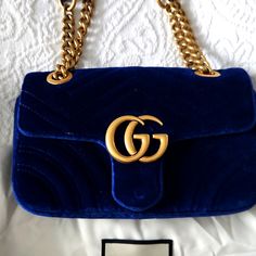 Beautiful Mini Bag In Royal Blue Velvet, Super Excellent Condition, Like New, Comes With All Its Brand Cards, Dust Cover And Paper Bag, You Can See Photos, It Is Beautiful. Blue Gucci Shopping Bag, Blue Gucci Bag For Shopping, Blue Rectangular Gucci Bag, Blue Gucci Shoulder Bag For Formal Occasions, Luxury Blue Bag As Fashion Accessory, Formal Blue Gucci Shoulder Bag, Luxury Blue Stylish Bag, Blue Gucci Shoulder Bag For Evening, Blue Gucci Evening Shoulder Bag