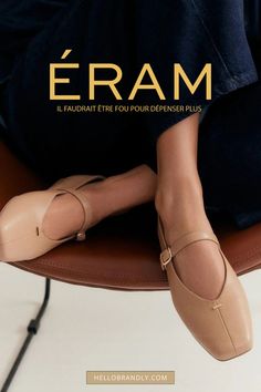 Step into timeless elegance with the branding concept for ÉRAM, a fashion brand blending affordability and style. This minimalist and sophisticated design perfectly reflects ÉRAM's ethos: delivering luxury aesthetics at accessible prices.  👉 Looking for a branding approach that captivates your audience and elevates your brand? Follow us on Instagram for more creative inspiration and branding strategies!  #FashionBranding #VisualIdentity #LuxuryForLess #MinimalistDesign #ElegantBranding #AffordableLuxury Gold Shoes Outfit, Minimalist Brand Identity, Minimalist Brand, Lace Up Ballet Flats, Mary Jane Ballet Flats, Metallic Boots, Shoes World, Model Shoot, In Focus