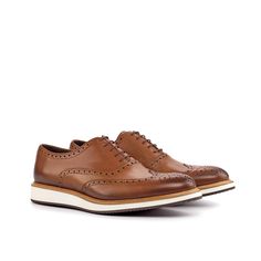 GH09 Full Brogue - Q by QS Classic Wingtip Lace-up Shoes With Stitched Sole, Classic Goodyear Welted Wingtip Lace-up Shoes, Goodyear Welted Wingtip Lace-up Derby Shoes, Classic Wingtip Leather Shoes With Perforated Toe Box, Timeless Wingtip Brogue Lace-up Shoes, Wingtip Lace-up Shoes With Leather Sole, Timeless Wingtip Oxfords With Rubber Sole, Business Casual Oxfords With Wingtip And Leather Sole, Wingtip Dress Shoes With Rubber Sole For Derby