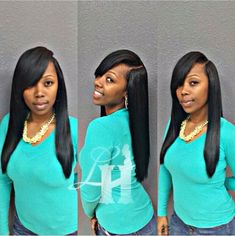 Quickweaves Hairstyles, Side Part Quick Weave, Deep Side Part, Hair Company, U Part Wig, U Part, Quick Weave