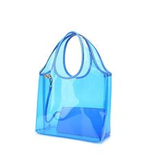 Free U.S. shipping. Style:  , color:Blue, suite for season：Spring, Summer, Autumn, Winter ，Anniversary, Engagement, Hanging out, Party, Work, Material PVC, Blue PVC Jelly Hobo Bags Fashion Clear Handbags with Mini Wallet Clear Pvc Bag, Winter Anniversary, Pr Package, Clear Handbags, Vinyl Bag, Jelly Bag, Pvc Fabric, Transparent Bag, Hobo Bags