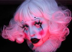 Drag Make-up, Face Art Makeup, Cute Clown, Photographie Portrait Inspiration, Yes It Is, Makeup And Hair, Clown Makeup, Hair Reference, Paint Palette