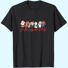 Friends Christmas T-shirts Christmas Shirts For Besties, Friend Christmas Tshirts, Friends Christmas, Christmas T Shirts, Friend Christmas, Christmas Tshirts, The United States, United States, T Shirts