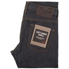 The Left Hand Twill Selvedge is a 13.75oz indigo rope dyed Japanese selvedge denim, woven... Guy Fits, Japanese Selvedge Denim, Famous Men, Selvedge Denim, Swag Outfits, Left Handed, Mens Denim, Left Hand, Quality Clothing