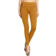 Product Description: Elevate your comfort and style with our Solid Color Basic Soft Comfy Leggings. These leggings are designed to be your go-to wardrobe essential, offering a perfect blend of comfort, versatility, and fashion. Crafted from a high-quality, ultra-soft fabric, these leggings provide a luxurious feel against your skin, ensuring all-day comfort. Size Chart(Inches) / HLE00074 1X2X => Waist: 34-37 2X3X => Waist: 38-41 LXL => Waist: 30-33 SM => Waist: 26-29 Size: L-XL.  Color: Beige. Color Leggings, Moa Collection, Comfy Leggings, High Waist Leggings, Mustard Color, High Waisted Leggings, Colorful Leggings, Women's Leggings, Soft Fabric