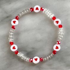 Pulseras Kandi, قلادات متدلية, Diy Kandi Bracelets, Braided Bracelet Diy, Бисер Twin, Diy Beaded Rings, Valentines Bracelets, Homemade Bracelets, Gelang Manik-manik