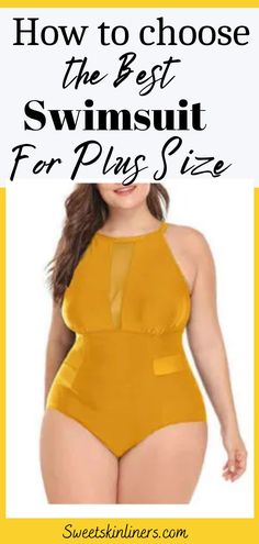 Plus Size Summer Swimwear, 2023 Swimwear Trends Plus Size, Swimsuit For Big Tummy Plus Size, Swim For Curvy Bathing Suits, Plus Size Swimwear 2023, Best Swimsuit For Belly Pooch, Plus Size Bathing Suits For Women, Beach Wear For Women Plus Size, Swimwear For Chubby