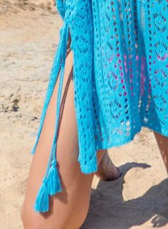 Handmade Boho Crochet Knitted Short White Beach Cover Ups Dress Blue Bohemian Crochet Beach Dress, Blue Bohemian Crochet Dress For Beach, Spring Beach Crochet Pointelle Dress, Spring Beach Crochet Dress With Pointelle Knit, Sleeveless Pointelle Knit Crochet Dress For Beach, Sleeveless Pointelle Crochet Dress For Beach, Sleeveless Pointelle Knit Crochet Beach Dress, Casual Blue Crochet Dress For The Beach, Casual Crochet Pointelle Knit Dress For Vacation