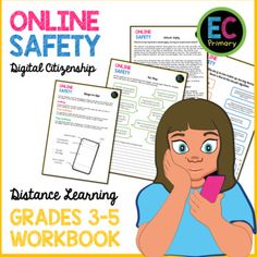 Online safety - what dangers do we need to careful of online?In this booklet, the students will explore online safety and reflect on different ways that we can protect ourselves online. We will discuss online privacy and the best ways to protect our data, as well as describing the reasons why data protection is so important. We will discuss the dangers of online predators and identify 'red flags', or warning signs that could indicate danger. The booklet contains roughly 1.5-2 hours of content an Online Predators, Hygiene Lessons, Social Media Safety, Space Lessons, Understanding Emotions, Expressing Emotions, Safety And First Aid, Digital Citizenship, Relationship Lessons