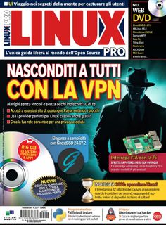 the front cover of linux pro magazine with an image of a man in a hat