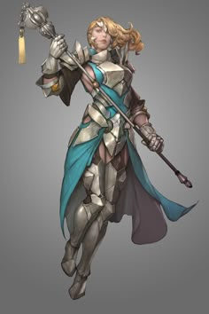 20170921 Woman In Armor, Female Mage, Character Design Cartoon, Character Design Challenge, Concept Art Character, Fantasy Warrior, Arte Fantasy