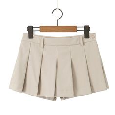 42769724866766|42769724899534|42769724965070 Mini Skirt Pleated, Cute Mini Skirt, Skirt With Shorts, Clothes Korean Style, Khaki Skirt, Micro Skirt, Skirt Y2k, Skirt Pleated, Y2k Clothes