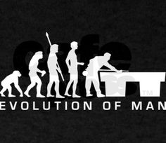 the evolution of man's t - shirt with an image of people and their silhouettes