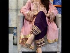 Baby Pink Contrast Color Combinations, Pink Contrast Color Combinations, Desi Attire, Pakistani Party Wear, Pakistani Wedding Outfits, Formal Wear Dresses, Desi Clothes