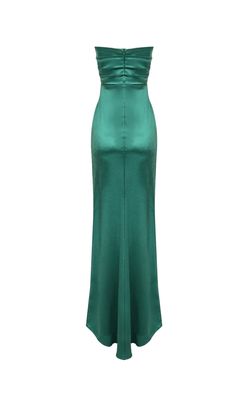 This dress is out of this world! It's a wrap tube top dress with a hint of sass and a whole lot of drape. Show off your unique style in this striking green hue! (Perfect for turning heads and breaking hearts). Gentle Dry Clean Only Colour may vary due to lighting on images. The product images (without model) are closest to the true colour of the product.Item runs true to size chart and is cut to suit our size chart. Please refer to our size chart for the best fit. Do not size up or down. Dresses For Christmas, Stylish Prom Dress, Cool Green, Tube Top Dress, Floor Length Skirt, Strapless Maxi, Satin Prom Dress, Strapless Maxi Dress, Satin Maxi