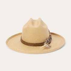 Tan Artisan Toquilla Straw Hat For Kentucky Derby, Artisan Fedora Straw Hat For Kentucky Derby, Artisan Straw Hat For Kentucky Derby With Flat Brim, Artisan Flat Brim Straw Hat For Kentucky Derby, Kentucky Derby Straw Hat With Curved Brim For Rodeo, Artisan Panama Hat With Curved Brim For Kentucky Derby, Straw Panama Hat For Western-themed Events, Curved Brim Straw Hat For Western-themed Events, Kentucky Derby Toquilla Straw Hat For Western-themed Events