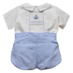 Vive La Fete Vive La Fete Geometric Smocked  Pique Short set - Little Miss Muffin Children & Home Cotton Short Sleeve Set With Button Closure, Blue Collared Fitted Sets, Blue Fitted Collared Set, Fitted Short Sleeve Sets For Playtime, Classic Blue Short Sleeve Set, Center Of Attention, Short Set, Shirt Button, Cotton Shorts