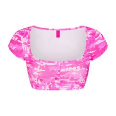 SIGNATURE SWIM SUPER CROPPED T-SHIRT | PINK SKIMS CAMO Sporty Swim, Camo And Pink, Vacay Outfits, Girly Accessories, Swim Shirts, Pink Camo, Cropped T Shirt, Swim Bottoms, Crop Tshirt