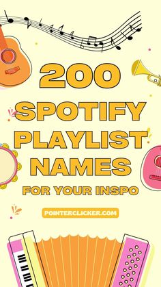 Discover the perfect Spotify playlist names for every mood and occasion! From aesthetic and funny to love and rap, we've got 200+ playlist name ideas to inspire your music collection. Whether it's for your boyfriend, crush, or best friend, find the ideal playlist name here.