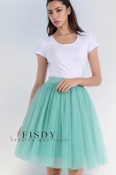 Fisdy - Kit Premium de falda de tul de cinco capas estilo medio cuerpo - Oferta por tiempo limitado Nylon Skirt, Layered Tulle Skirt, Skirt Fabric, Skirt Skirt, Word Wrap, Color Fabric, Body Style, Types Of Skirts, Mulberry Silk